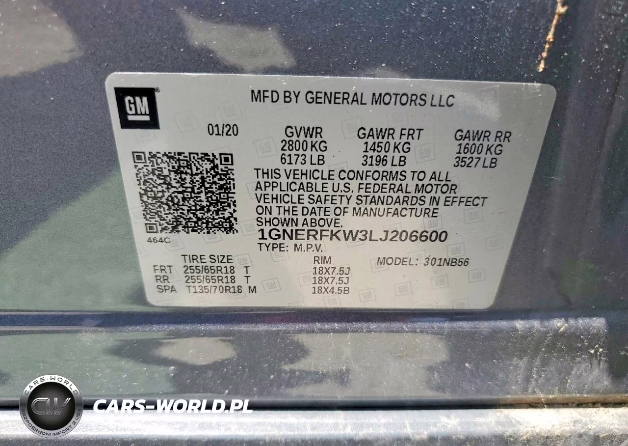 2020 Chevrolet Traverse Ls VIN:1GNERFKW3LJ206600 - 13