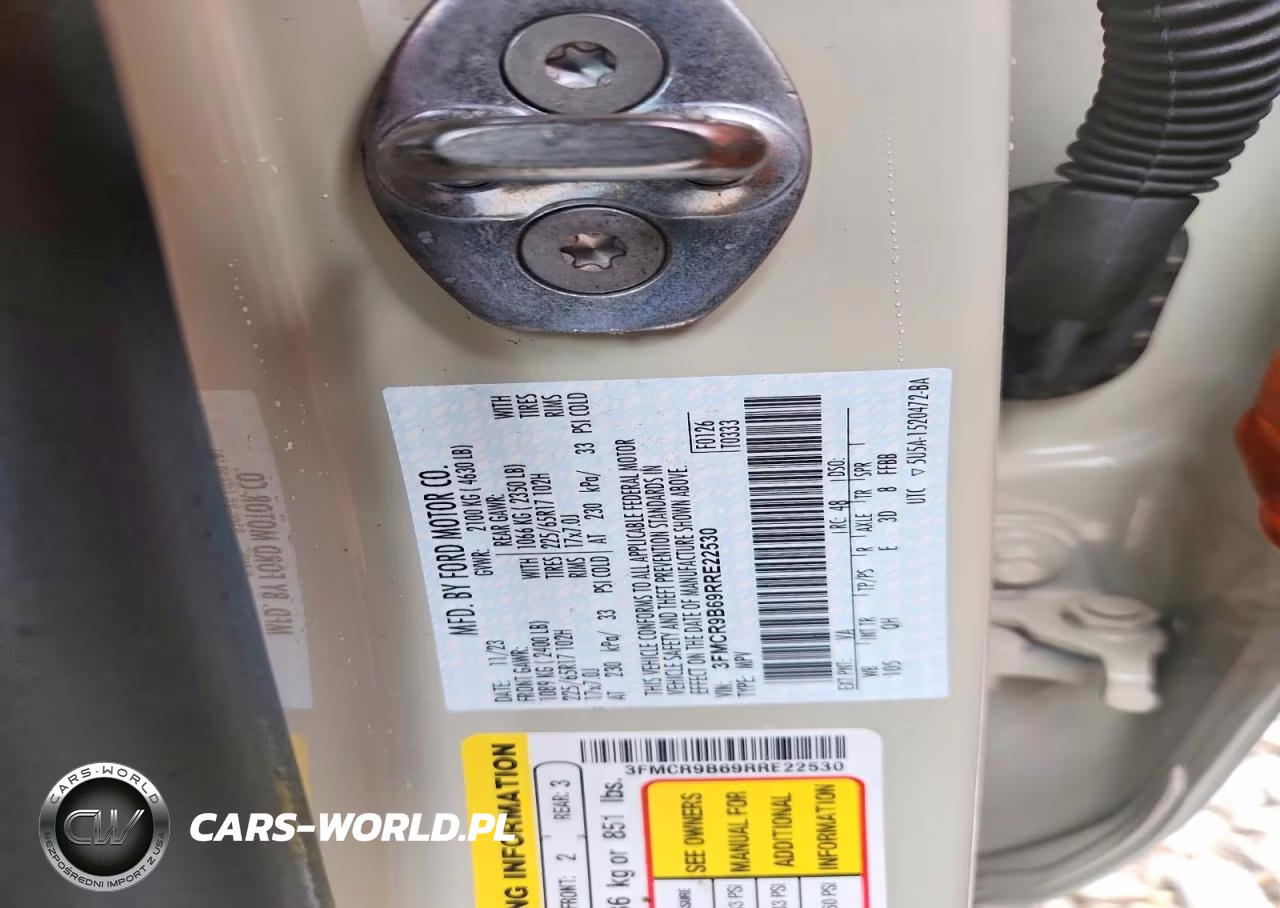 2024 Ford Bronco Sport Big Bend VIN:3FMCR9B69RRE22530 - 13