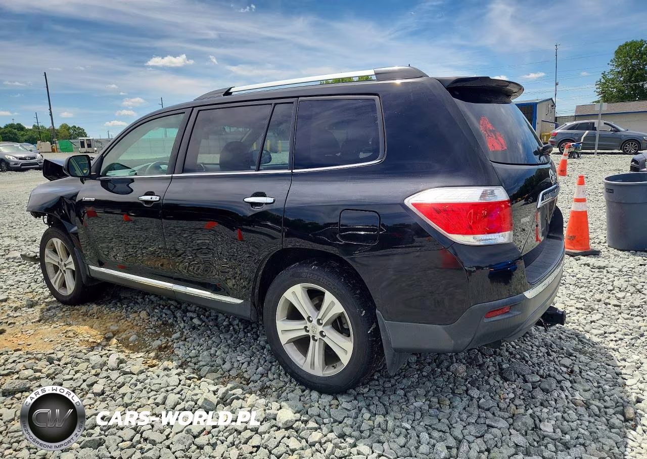 2012 Toyota Highlander Limited VIN:5TDDK3EH1CS162877 - 2