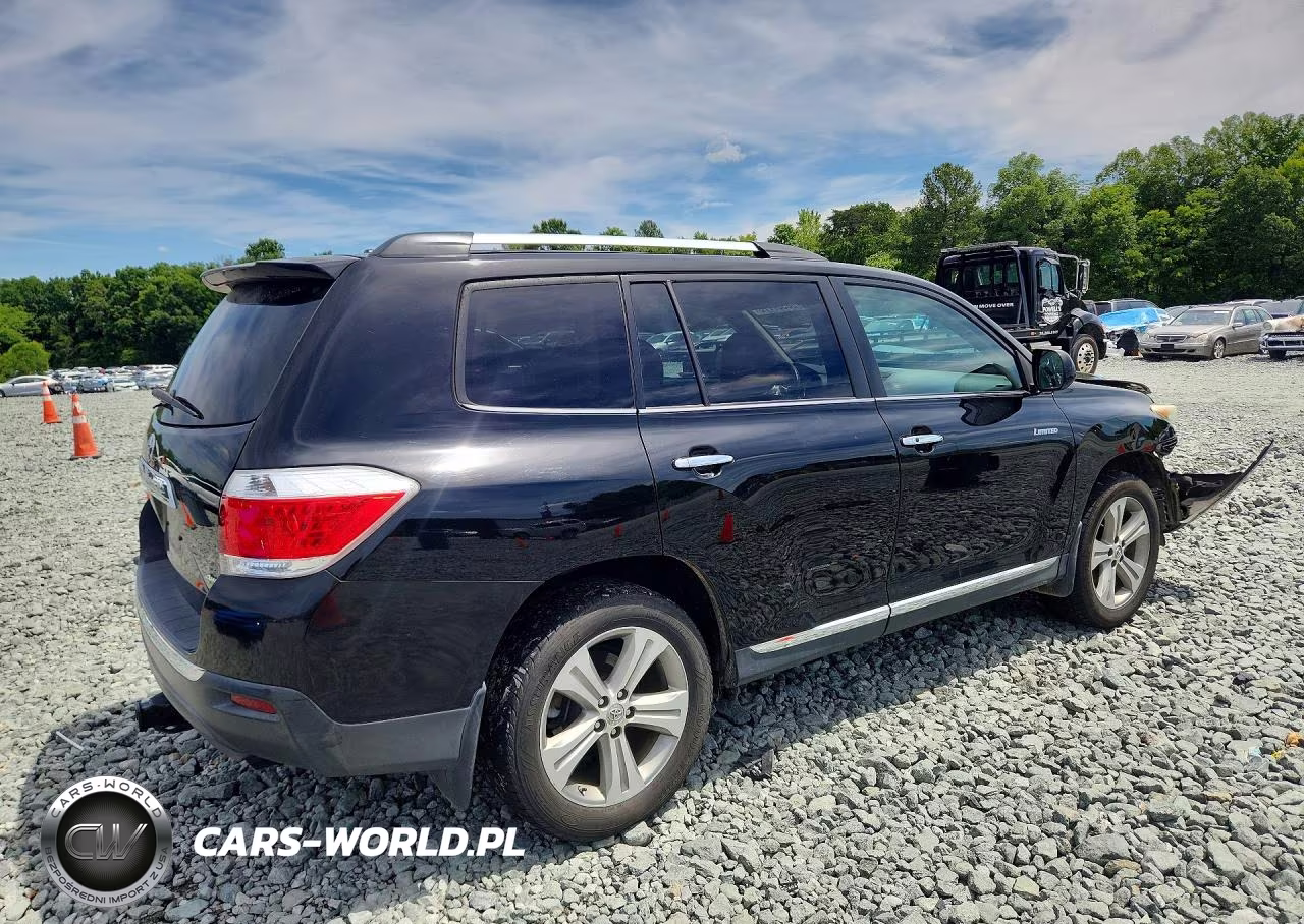 2012 Toyota Highlander Limited VIN:5TDDK3EH1CS162877 - 3