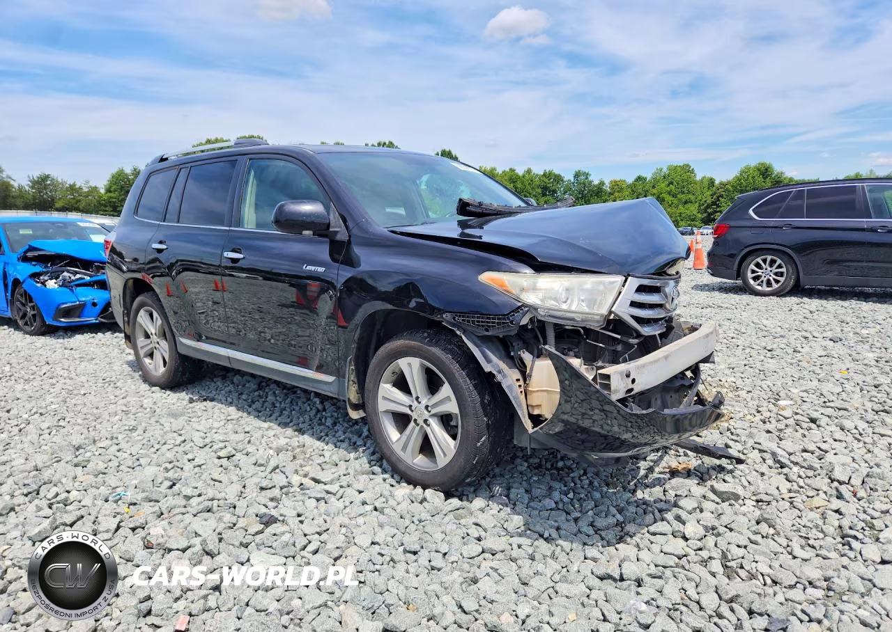 2012 Toyota Highlander Limited VIN:5TDDK3EH1CS162877 - 4