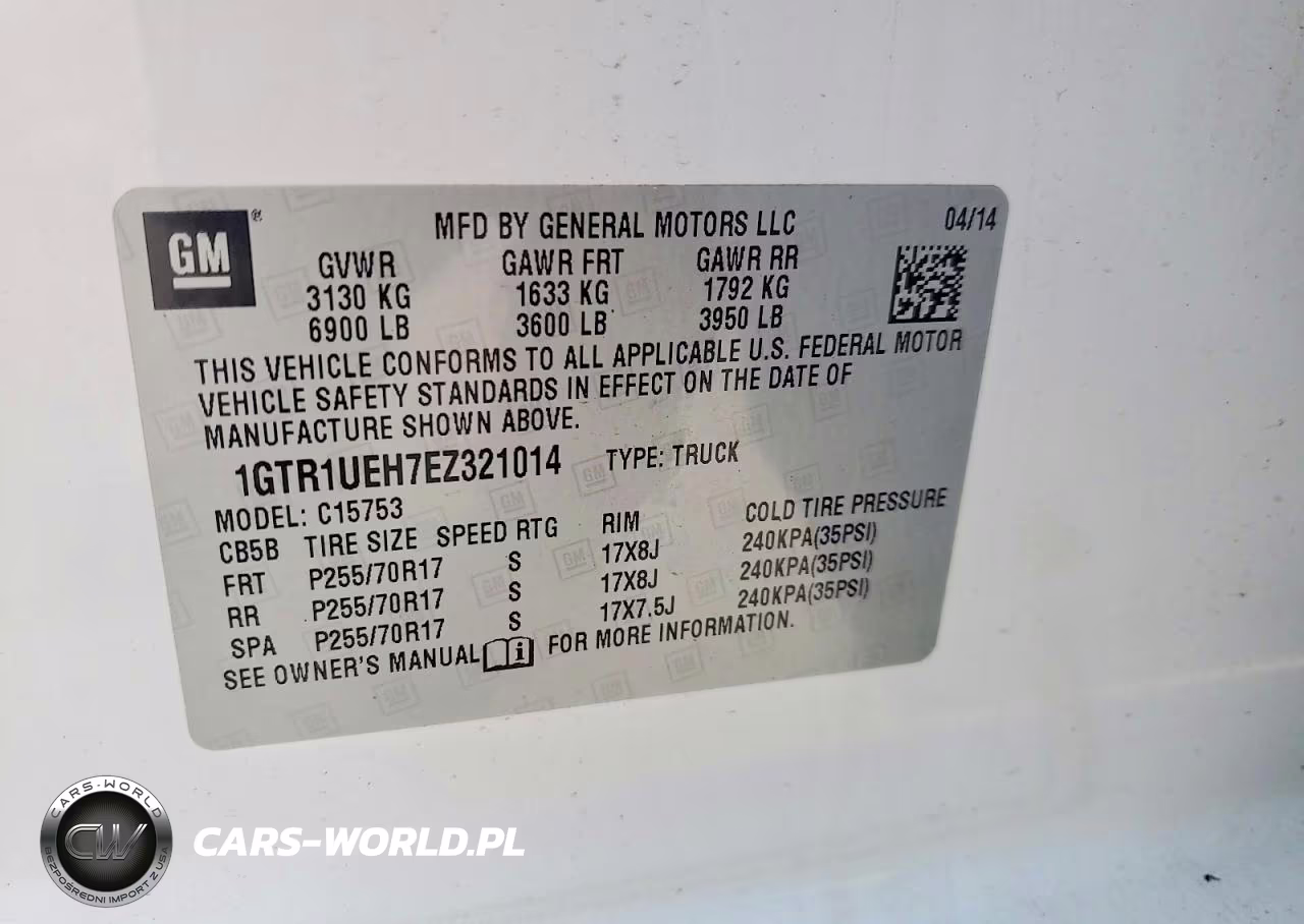 2014 GMC Sierra C1500 Sle VIN:1GTR1UEH7EZ321014 - 12