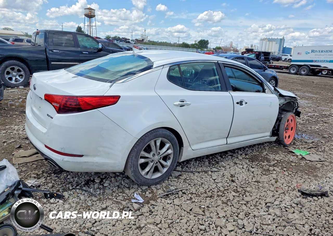 2012 Kia Optima Ex VIN:5XXGN4A79CG071235 - 3