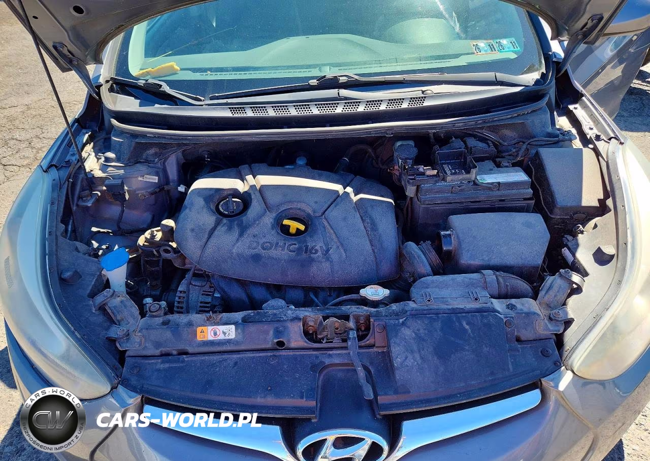 2014 Hyundai Elantra Se VIN:5NPDH4AE0EH518809 - 11
