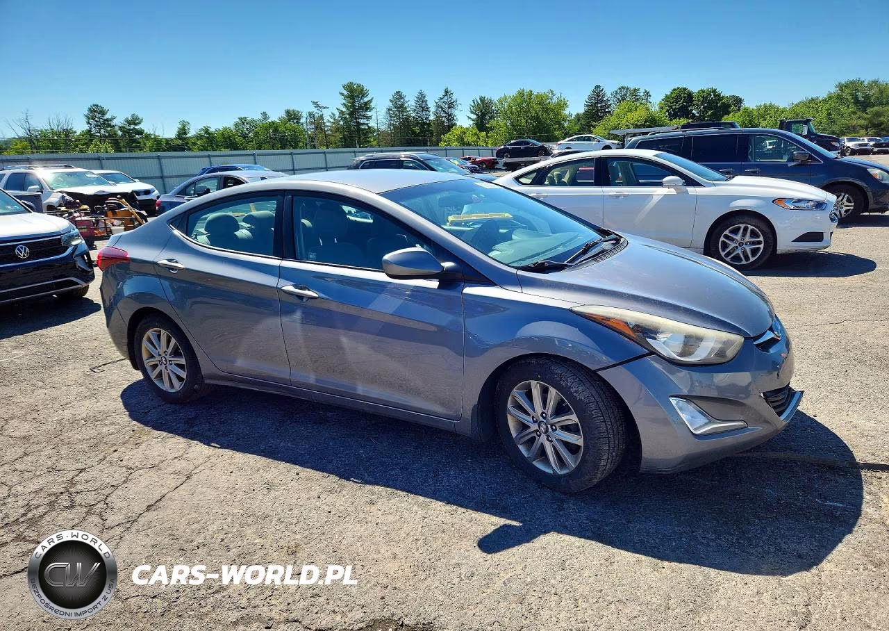 2014 Hyundai Elantra Se VIN:5NPDH4AE0EH518809 - 4