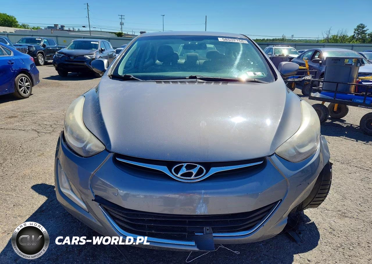 2014 Hyundai Elantra Se VIN:5NPDH4AE0EH518809 - 5