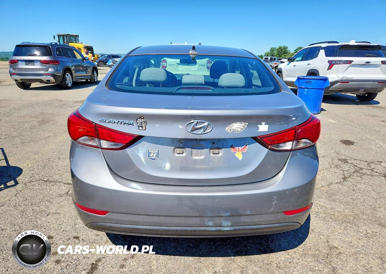 2014 Hyundai Elantra Se VIN:5NPDH4AE0EH518809 - 6