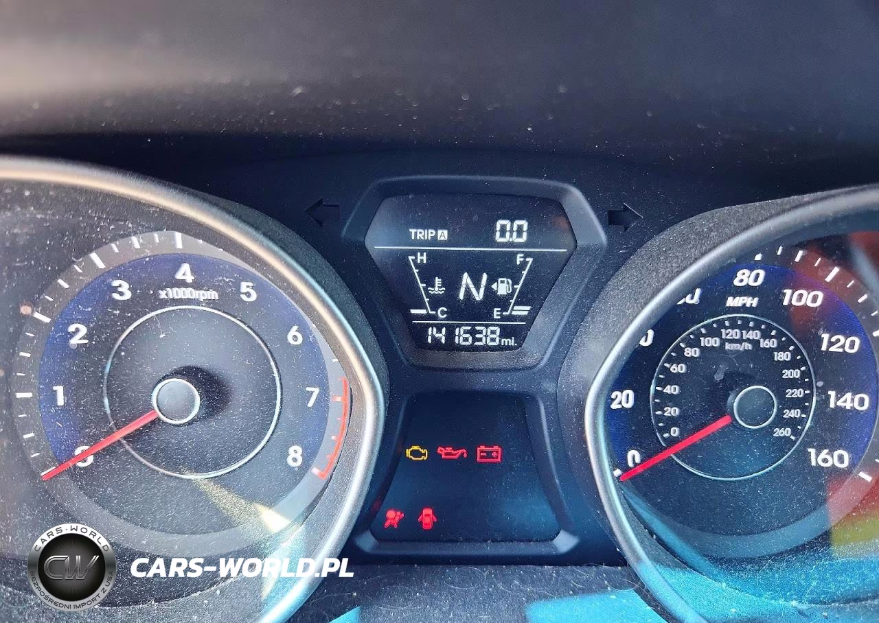 2014 Hyundai Elantra Se VIN:5NPDH4AE0EH518809 - 9