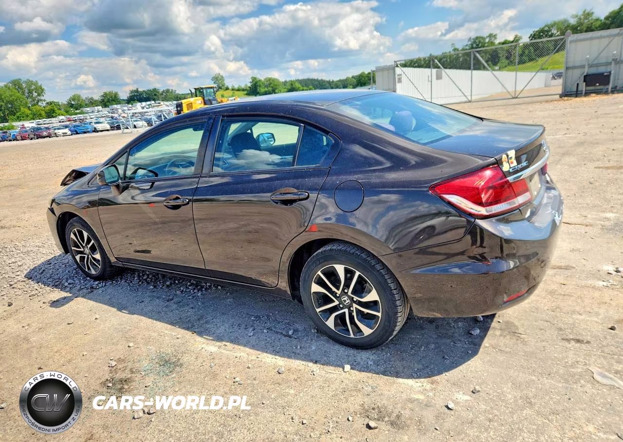 2013 Honda Civic Ex VIN:2HGFB2F80DH500160 - 2