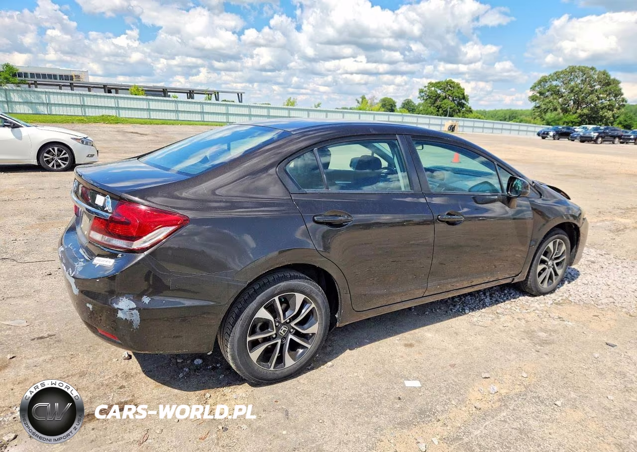 2013 Honda Civic Ex VIN:2HGFB2F80DH500160 - 3