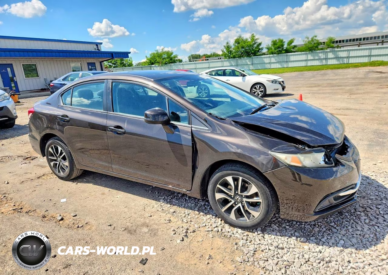 2013 Honda Civic Ex VIN:2HGFB2F80DH500160 - 4