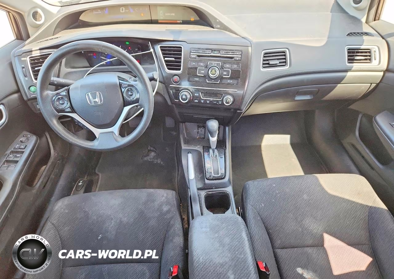 2013 Honda Civic Ex VIN:2HGFB2F80DH500160 - 8