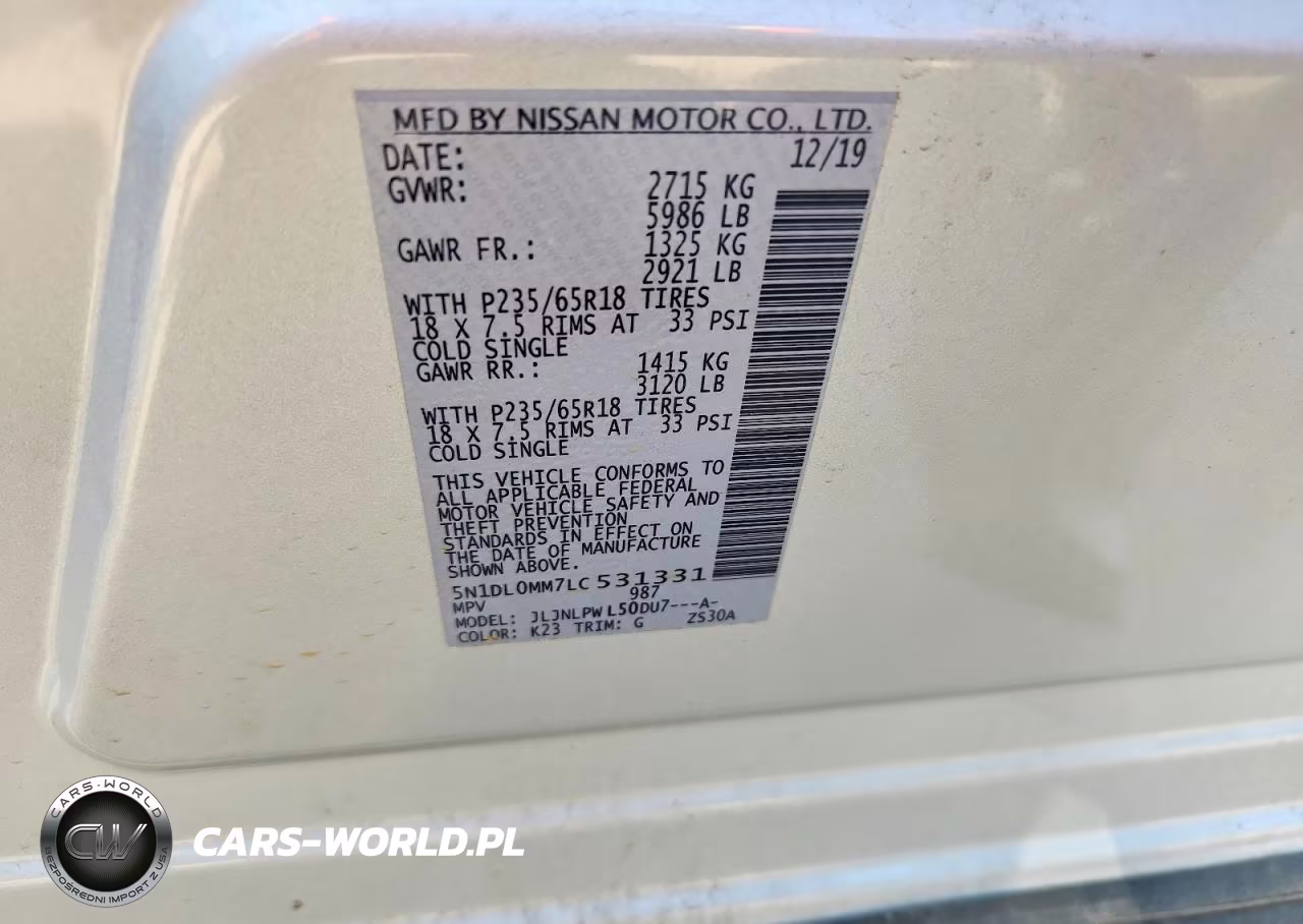 2020 Infiniti Qx60 Pure VIN:5N1DL0MM7LC531331 - 13