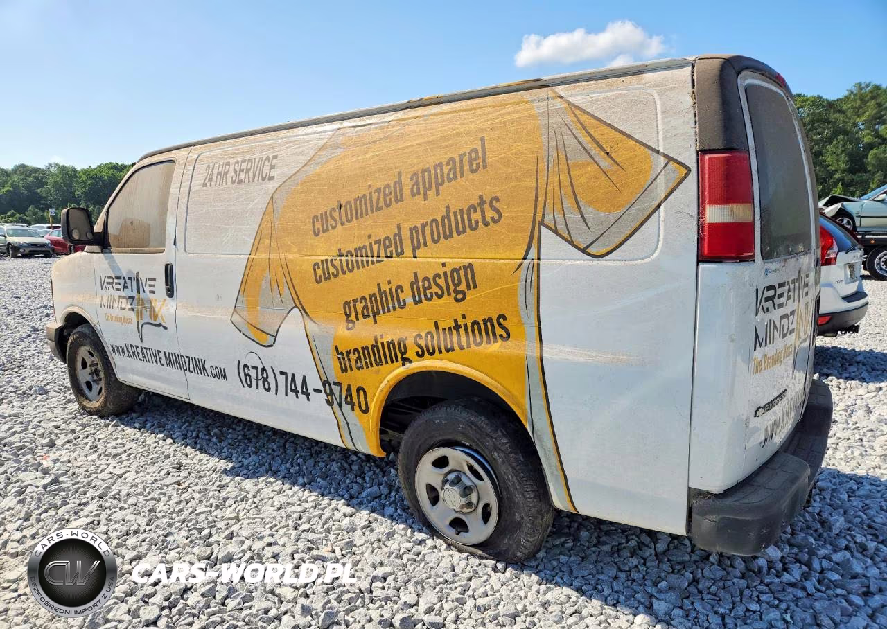 2006 Chevrolet Express 1500 Delivery Van VIN:1GCFG15TX61168522 - 2