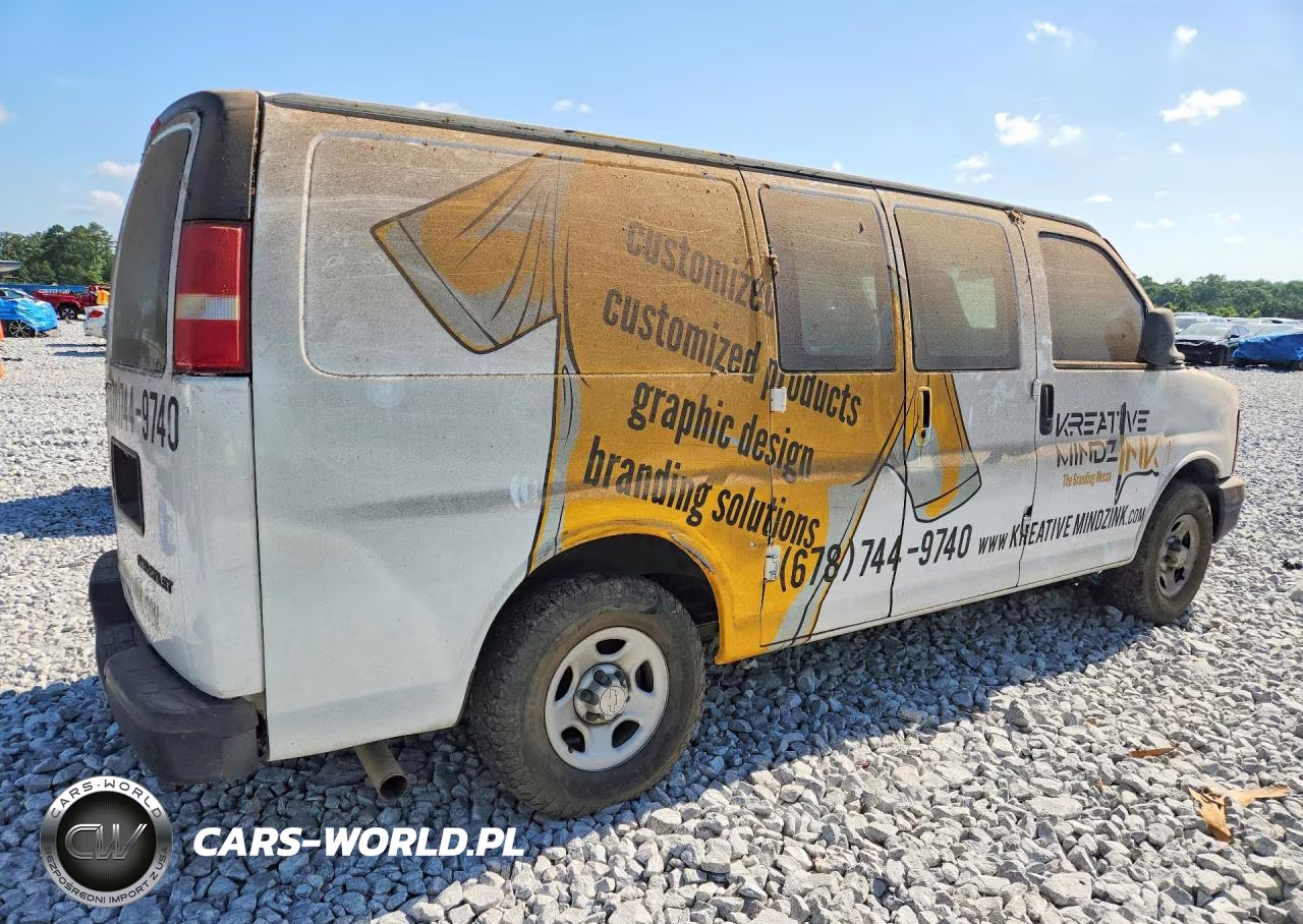 2006 Chevrolet Express 1500 Delivery Van VIN:1GCFG15TX61168522 - 3