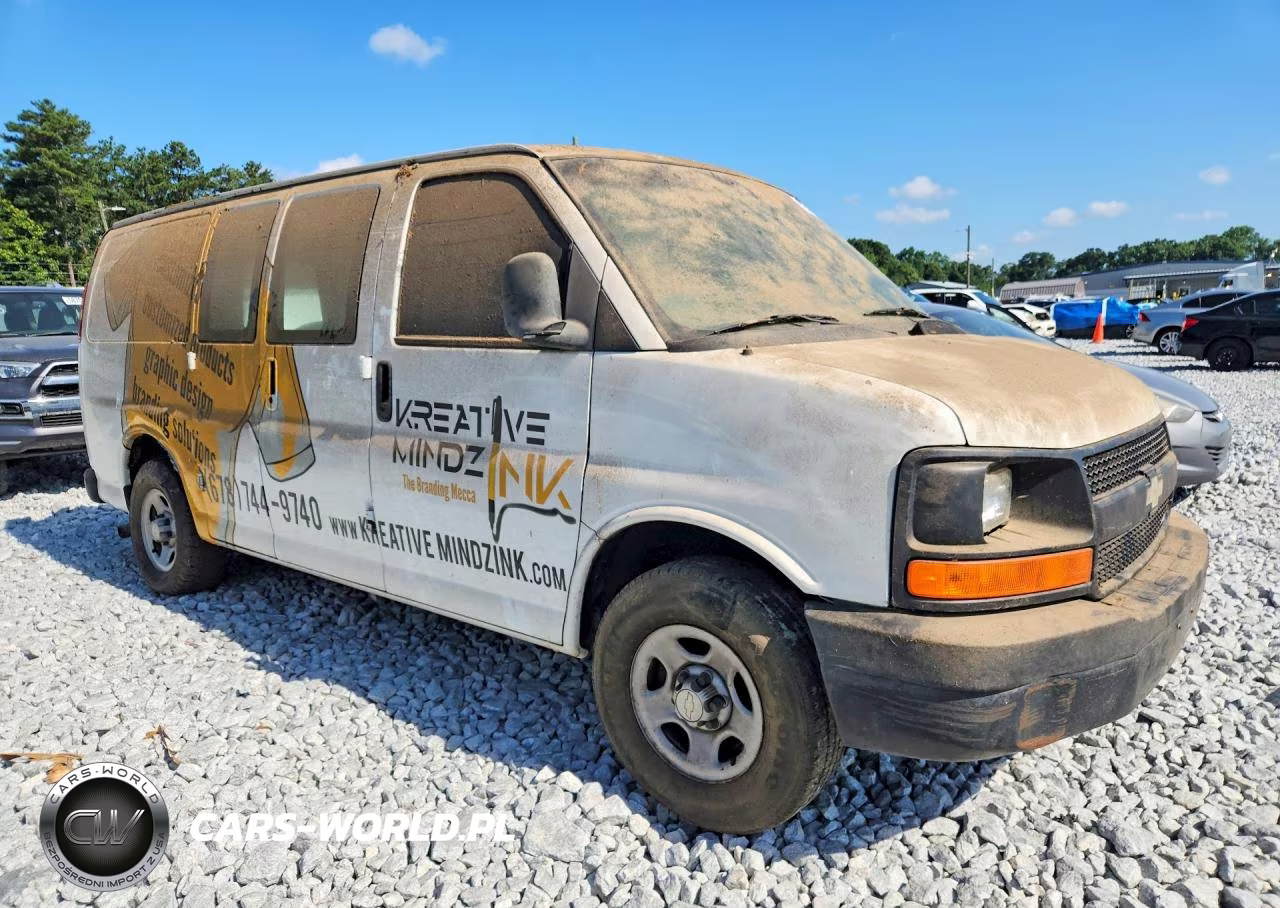 2006 Chevrolet Express 1500 Delivery Van VIN:1GCFG15TX61168522 - 4