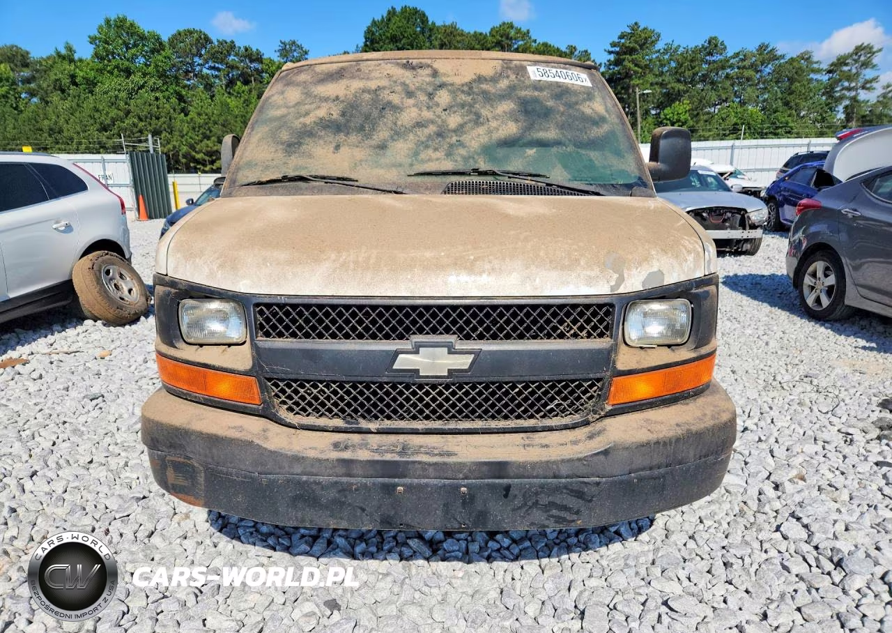2006 Chevrolet Express 1500 Delivery Van VIN:1GCFG15TX61168522 - 5