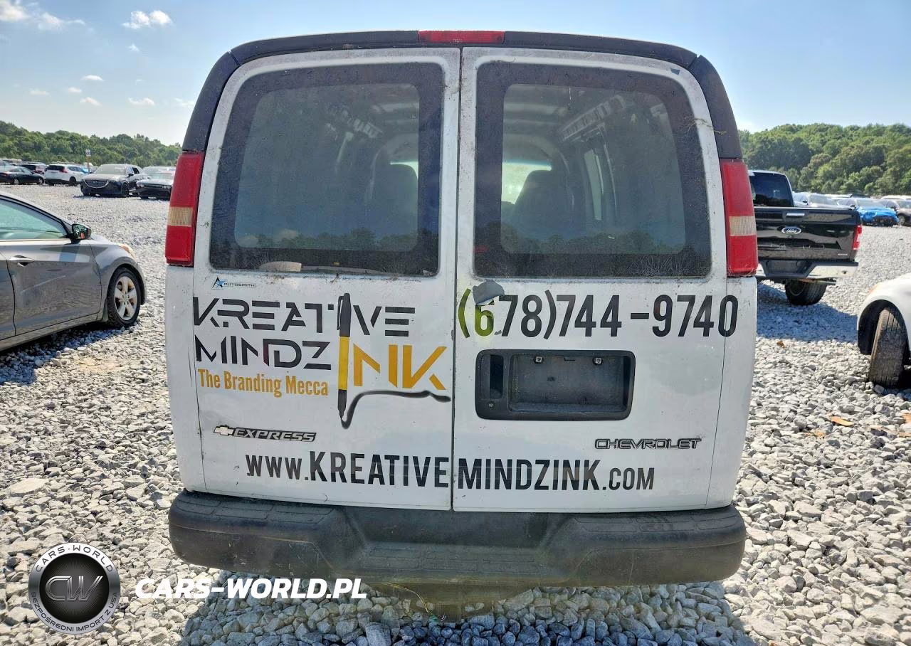 2006 Chevrolet Express 1500 Delivery Van VIN:1GCFG15TX61168522 - 6