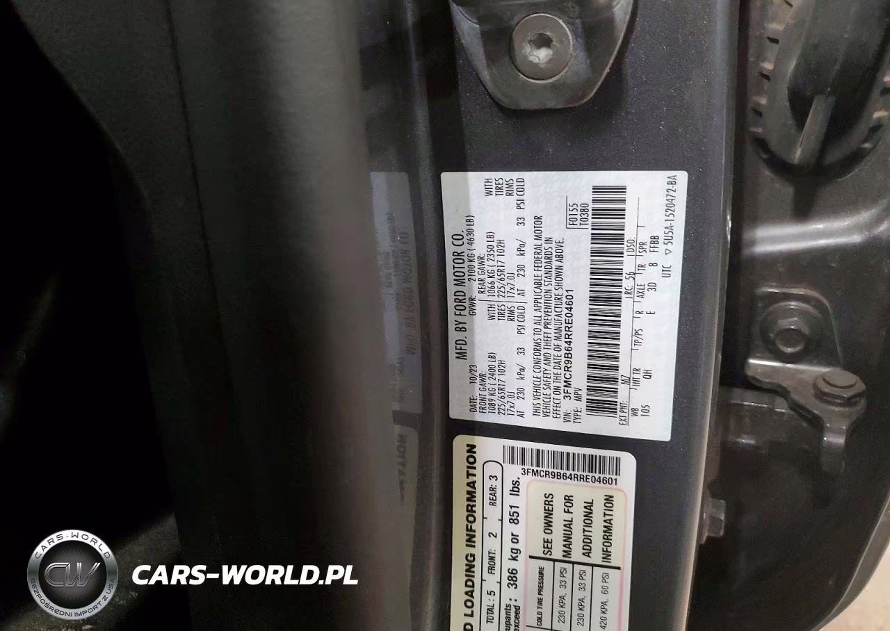 2024 Ford Bronco Big Bend VIN:3FMCR9B64RRE04601 - 14