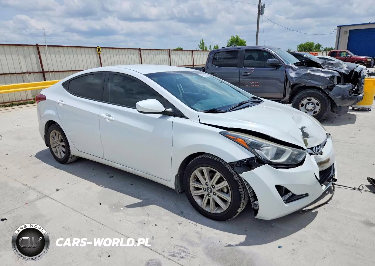 2015 Hyundai Elantra Se VIN:5NPDH4AE2FH587986 - 4