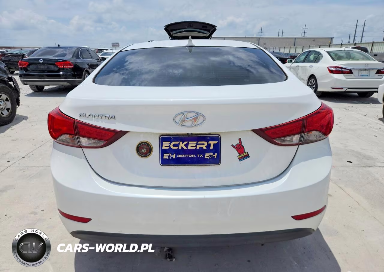 2015 Hyundai Elantra Se VIN:5NPDH4AE2FH587986 - 6