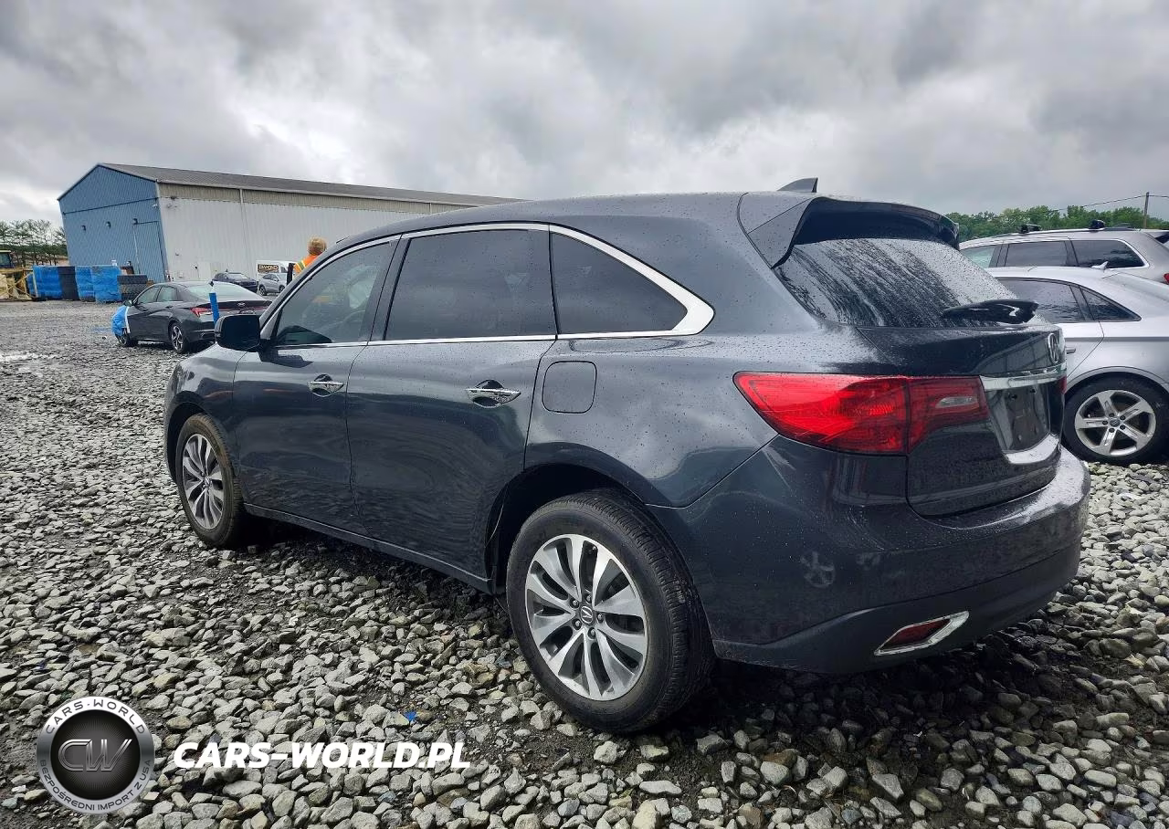 2016 Acura Mdx Technology VIN:5FRYD4H47GB029057 - 2