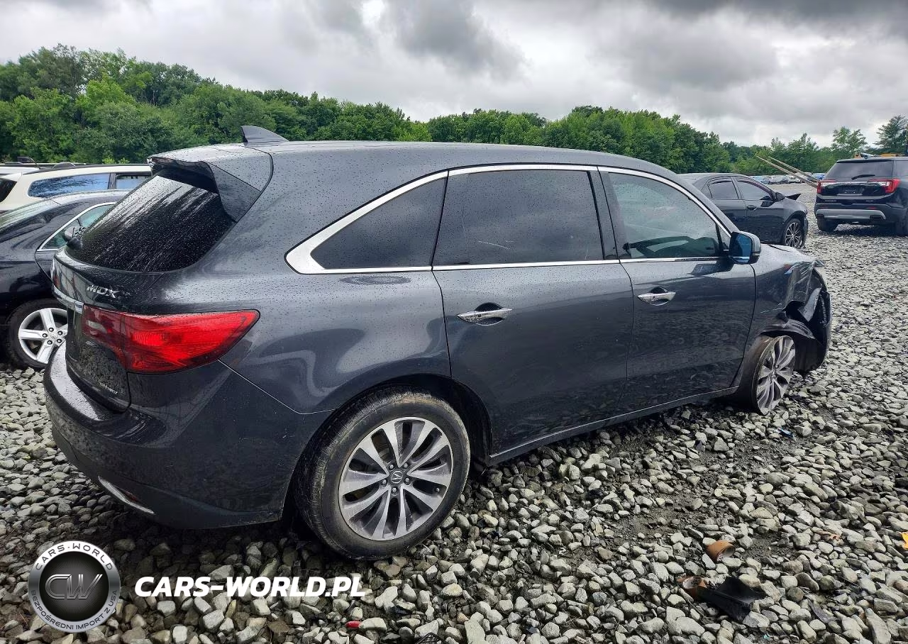 2016 Acura Mdx Technology VIN:5FRYD4H47GB029057 - 3