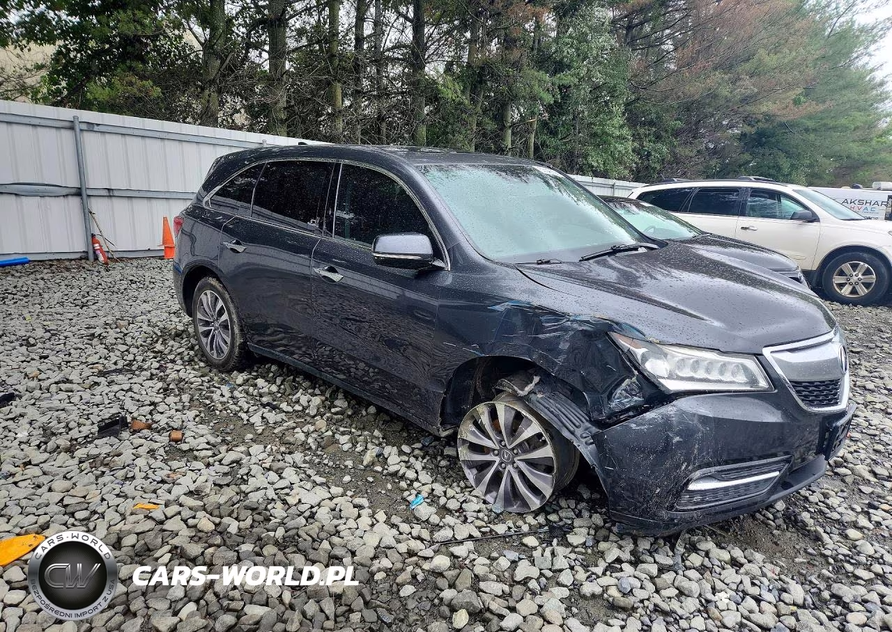 2016 Acura Mdx Technology VIN:5FRYD4H47GB029057 - 4