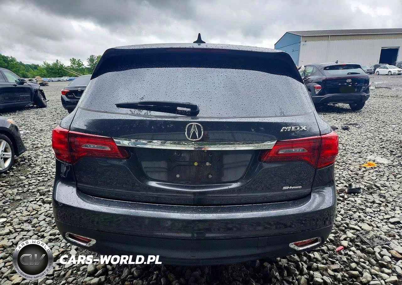 2016 Acura Mdx Technology VIN:5FRYD4H47GB029057 - 6