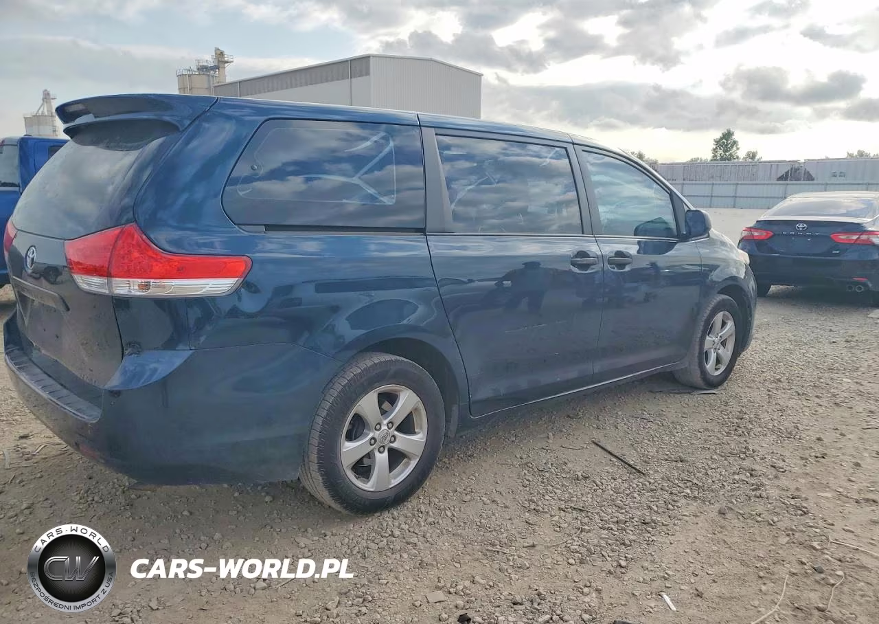 2012 Toyota Sienna Base 7-Passenger VIN:5TDKA3DC1CS011280 - 3
