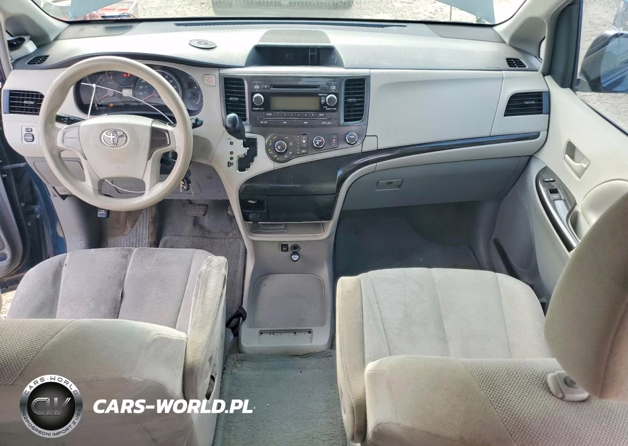 2012 Toyota Sienna Base 7-Passenger VIN:5TDKA3DC1CS011280 - 8