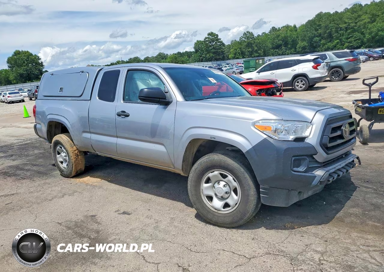 2021 Toyota Tacoma Sr VIN:3TYRX5GN2MT028021 - 4