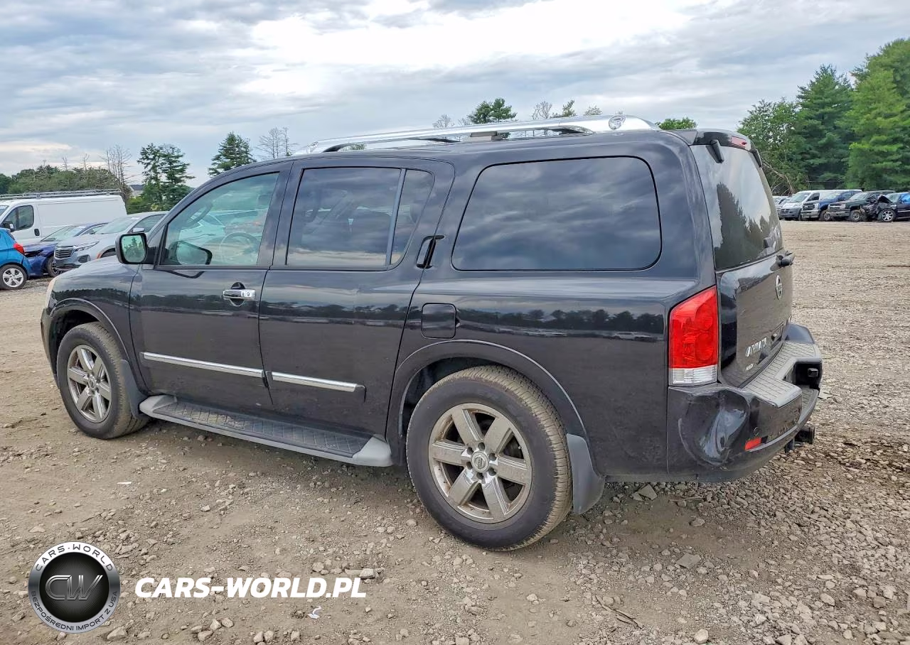 2011 Nissan Armada Sv VIN:5N1AA0NC8BN607429 - 2