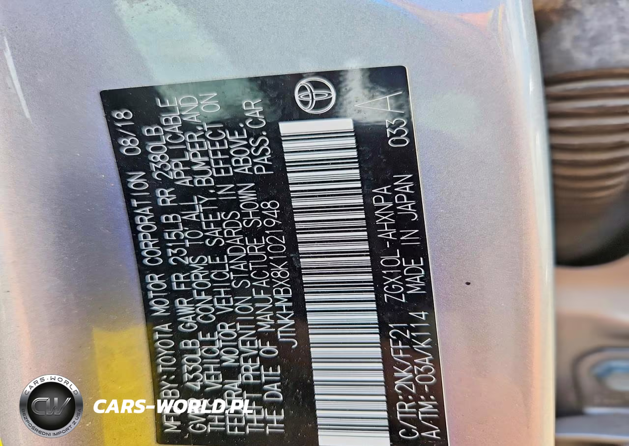 2019 Toyota C-Hr Xle VIN:JTNKHMBX8K1021948 - 12