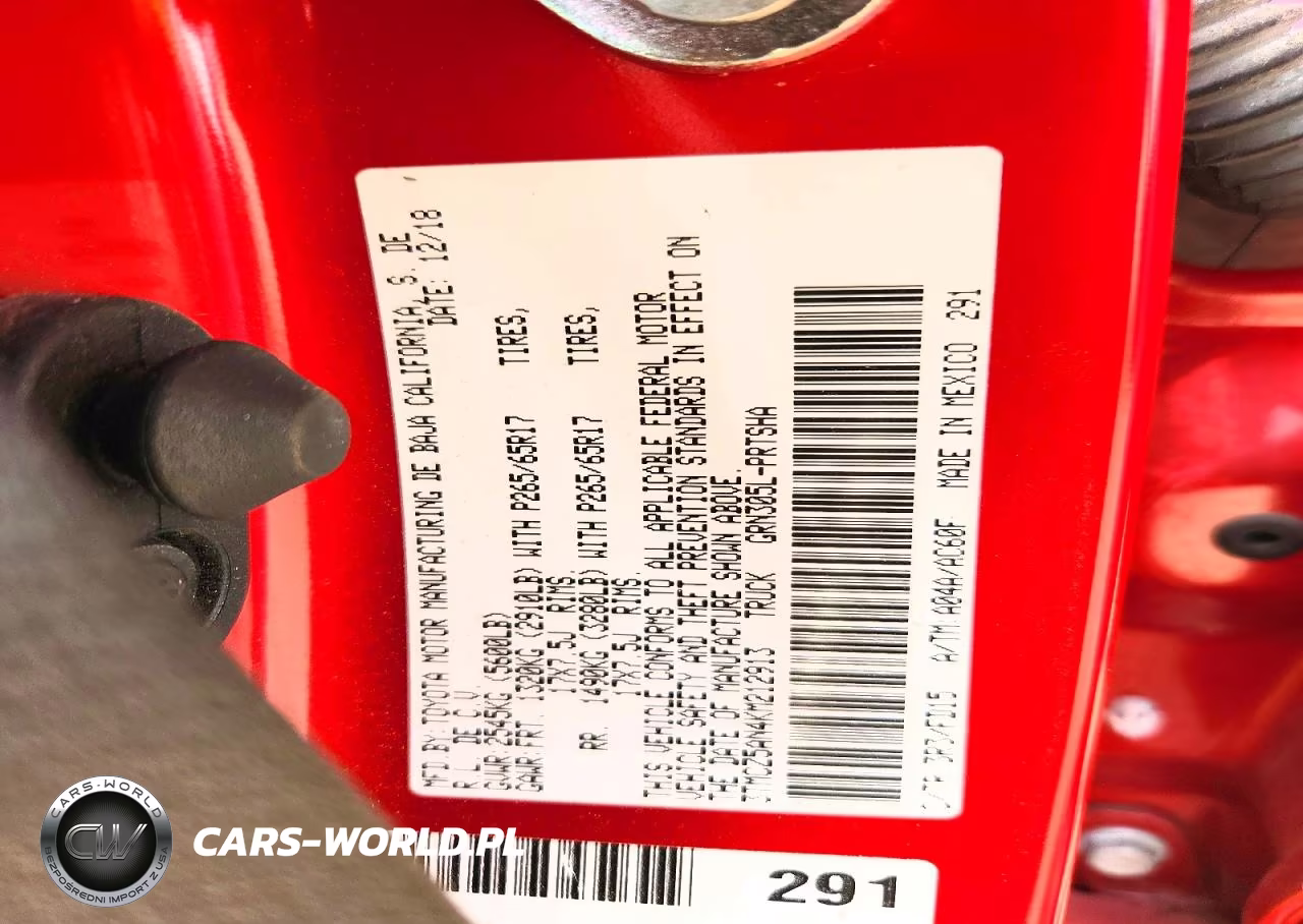 2019 Toyota Tacoma Trd Sport VIN:3TMCZ5AN4KM212913 - 13