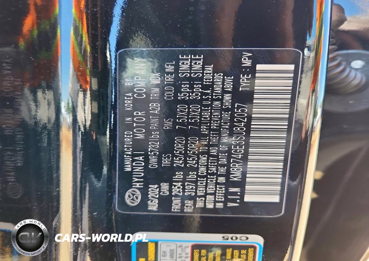 2025 Hyundai Palisade Calligraphy VIN:KM8R74GE3SU842057 - 14