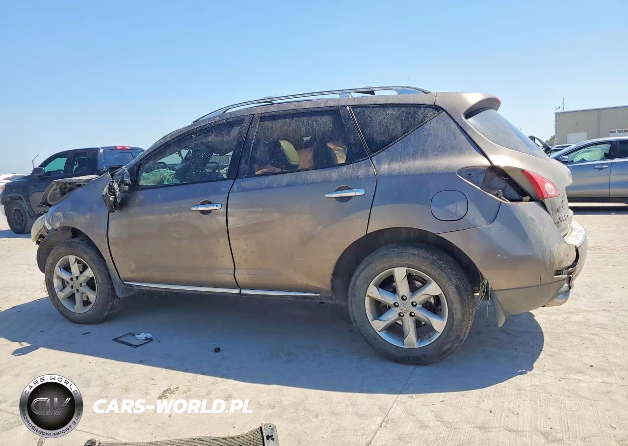 2009 Nissan Murano S VIN:JN8AZ18U49W103699 - 2