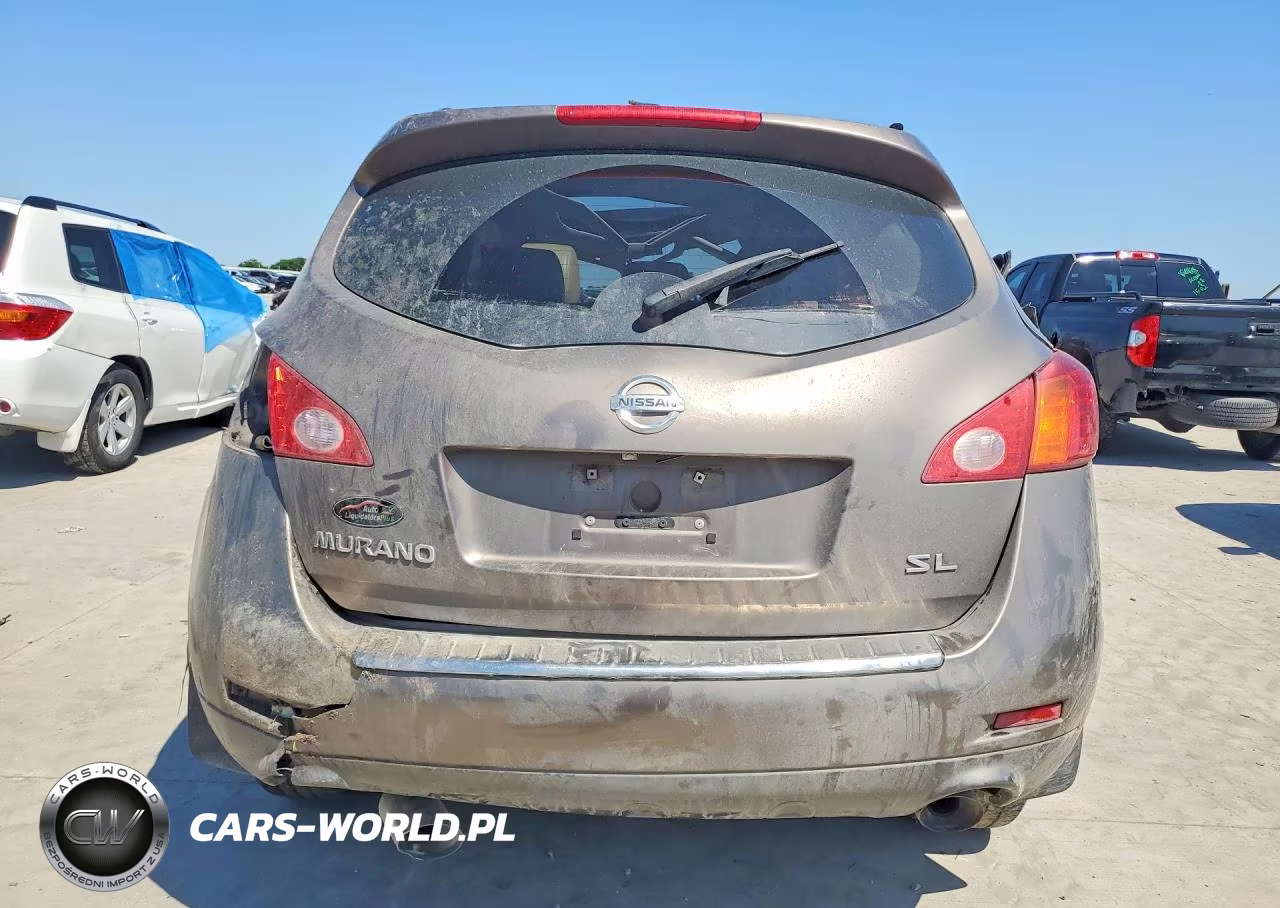 2009 Nissan Murano S VIN:JN8AZ18U49W103699 - 6