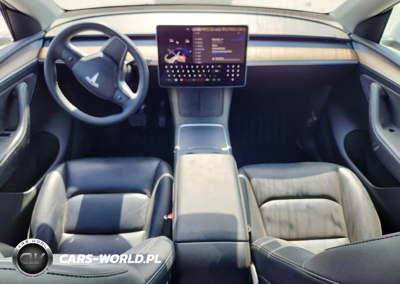 2022 Tesla Model Y VIN:7SAYGAEE4NF570202 - 8