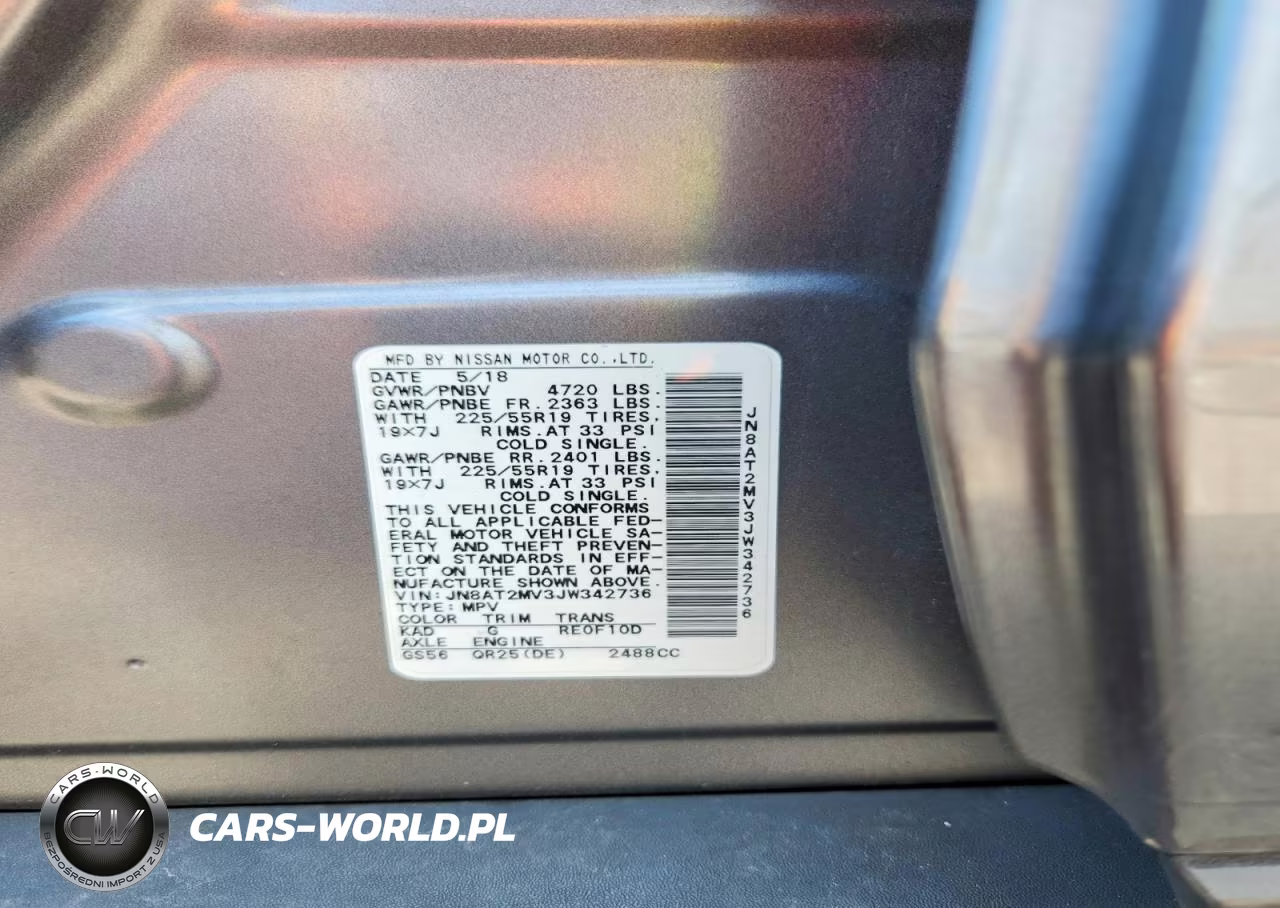 2018 Nissan Rogue Sl VIN:JN8AT2MV3JW342736 - 13