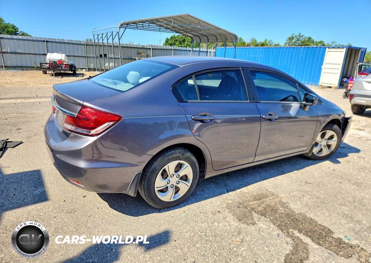 2015 Honda Civic Lx VIN:19XFB2F54FE094578 - 3