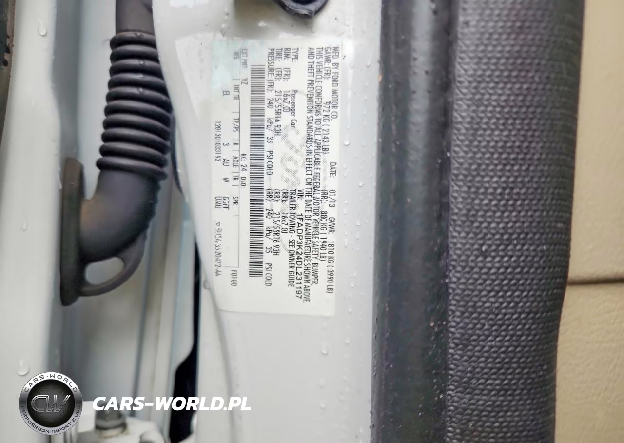 2013 Ford Focus Se VIN:1FADP3K24DL231197 - 12