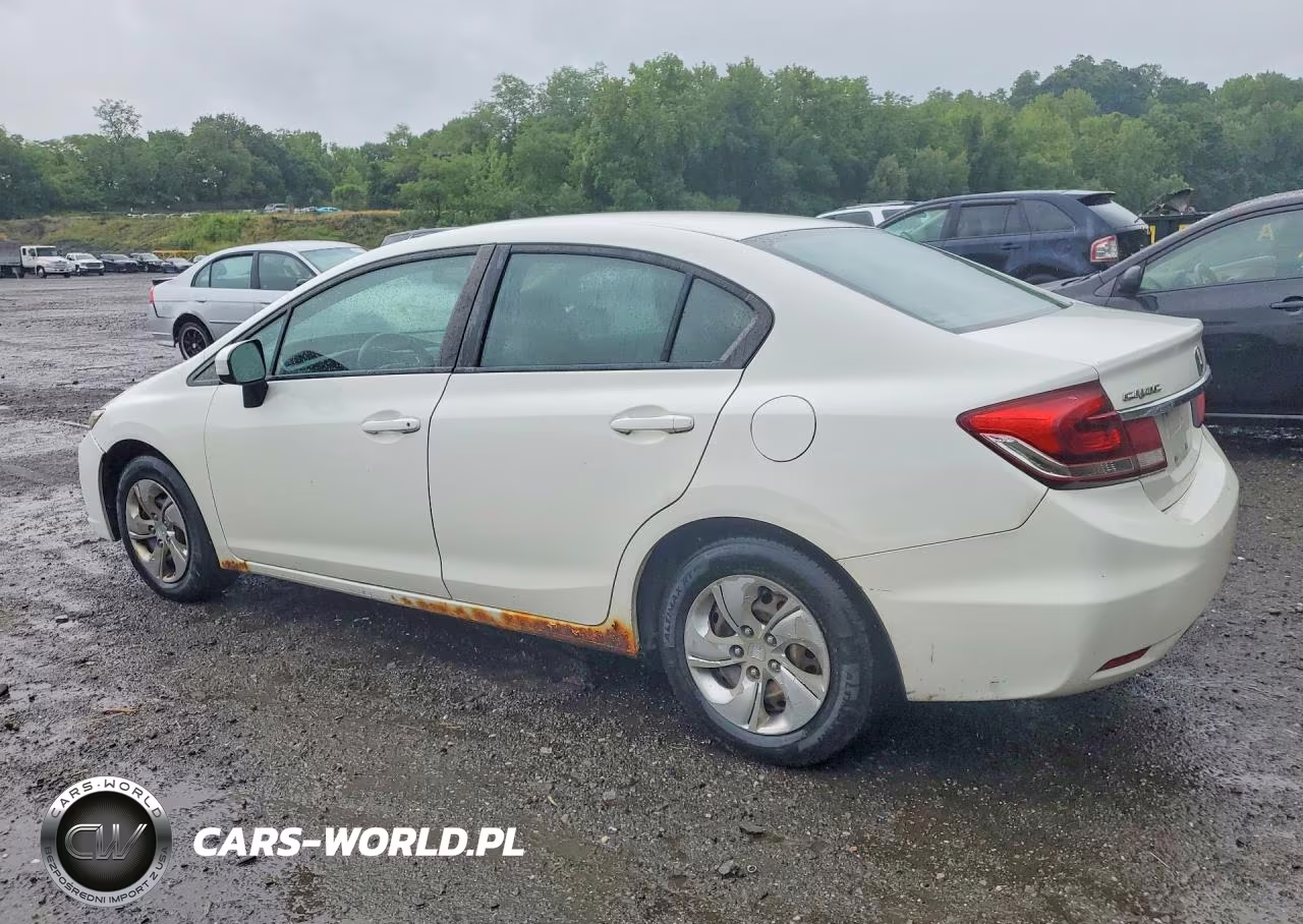 2014 Honda Civic Lx VIN:2HGFB2F53EH525996 - 2