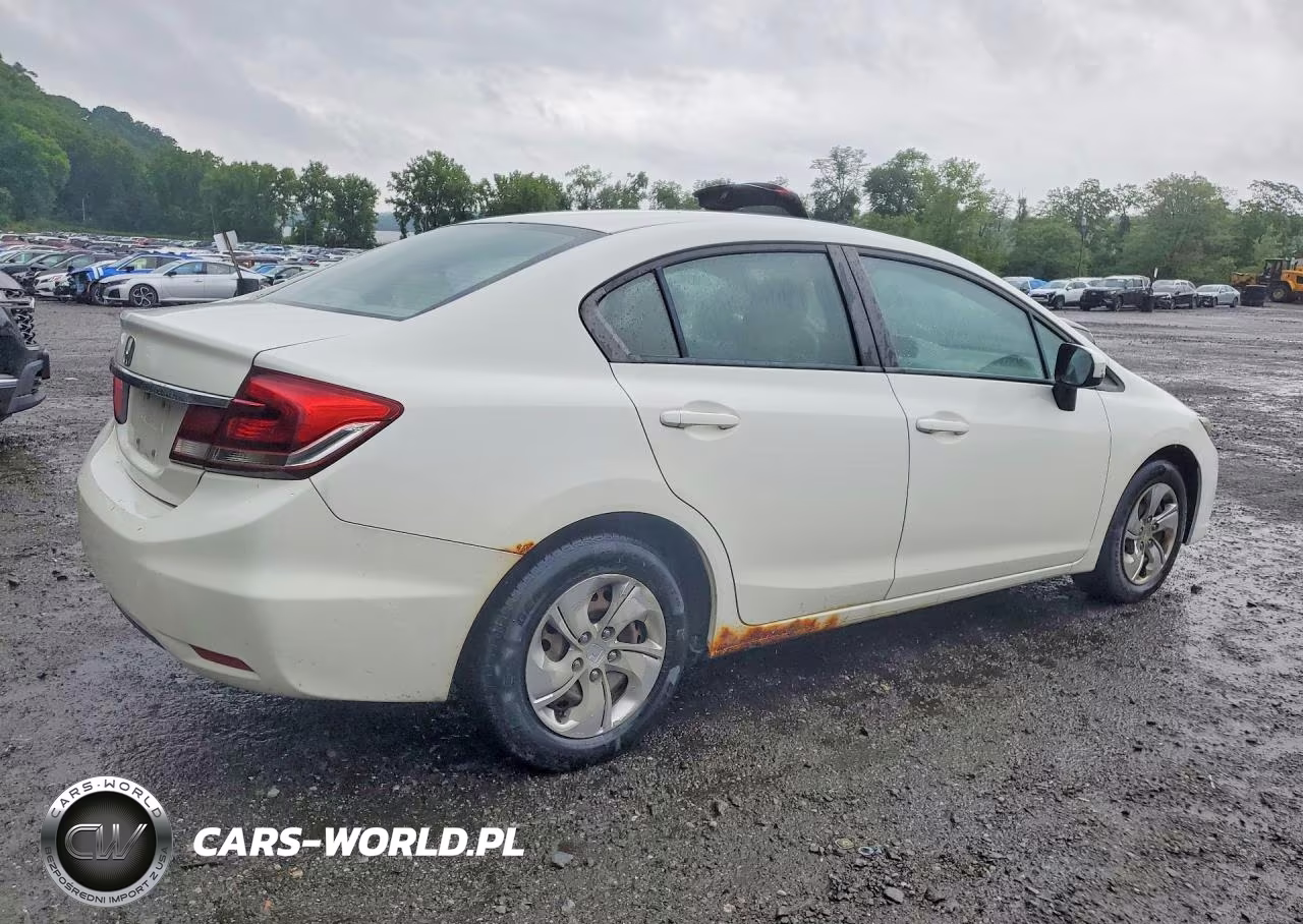 2014 Honda Civic Lx VIN:2HGFB2F53EH525996 - 3