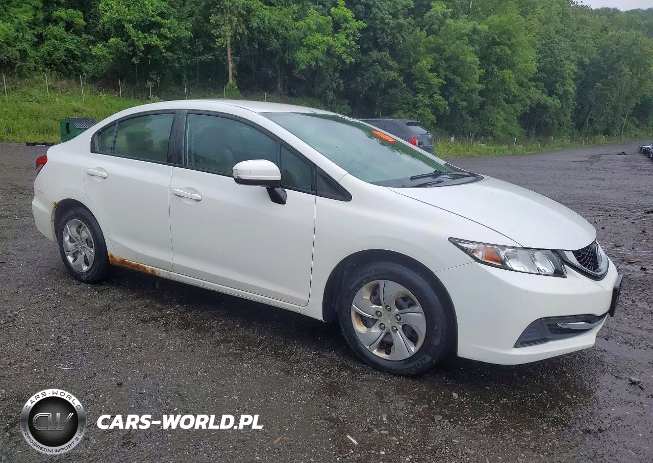 2014 Honda Civic Lx VIN:2HGFB2F53EH525996 - 4