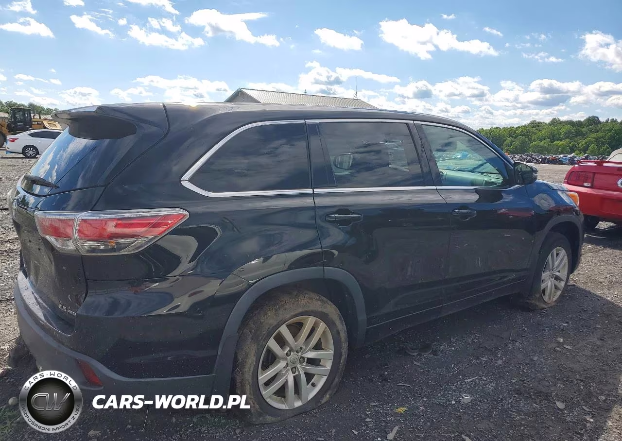 2014 Toyota Highlander Le VIN:5TDBKRFHXES023732 - 3