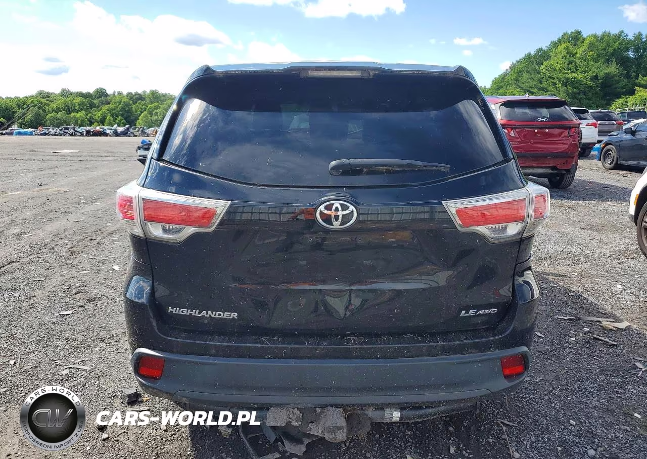 2014 Toyota Highlander Le VIN:5TDBKRFHXES023732 - 6