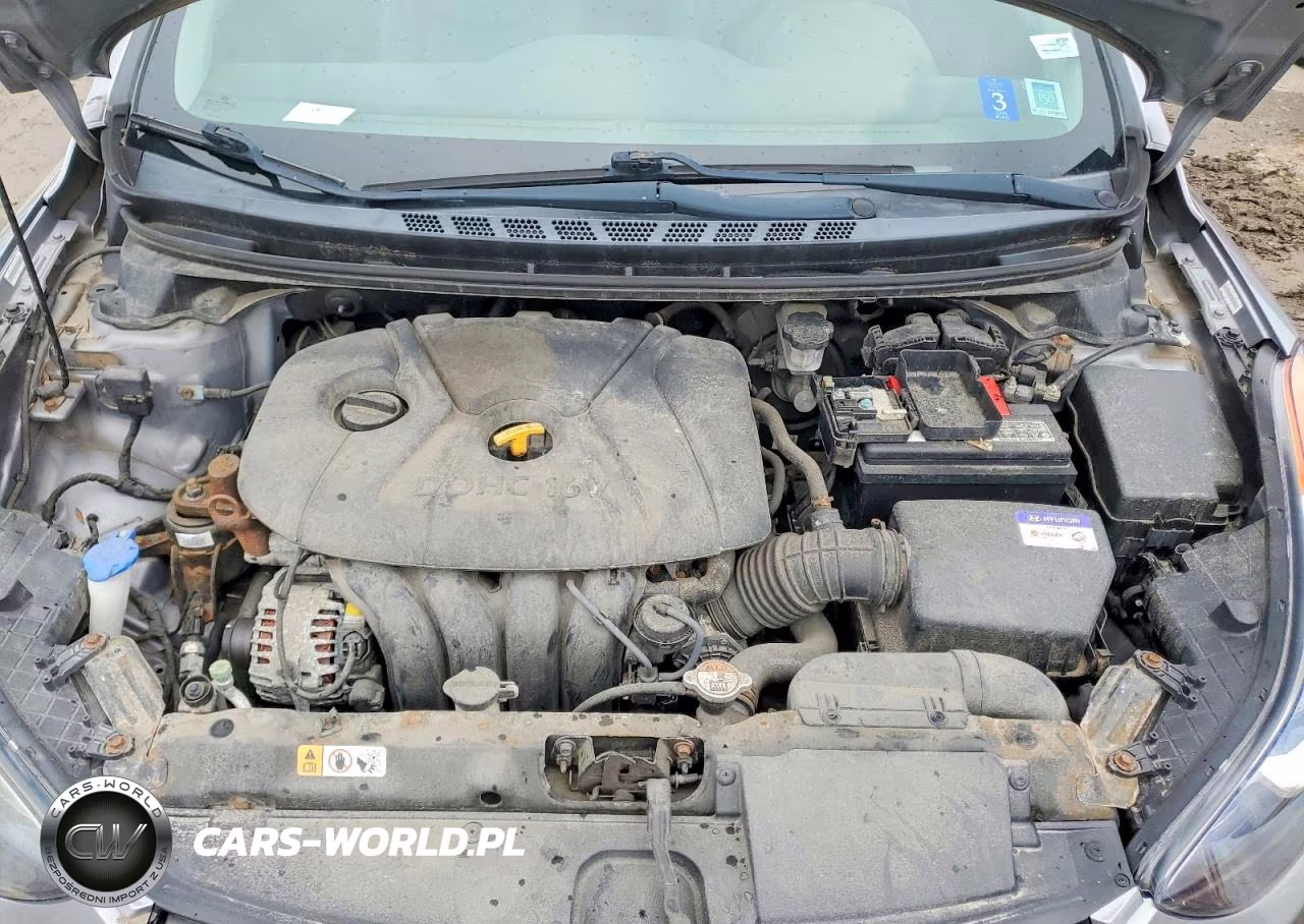 2013 Hyundai Elantra Limited VIN:KMHDH4AE8DU516533 - 11