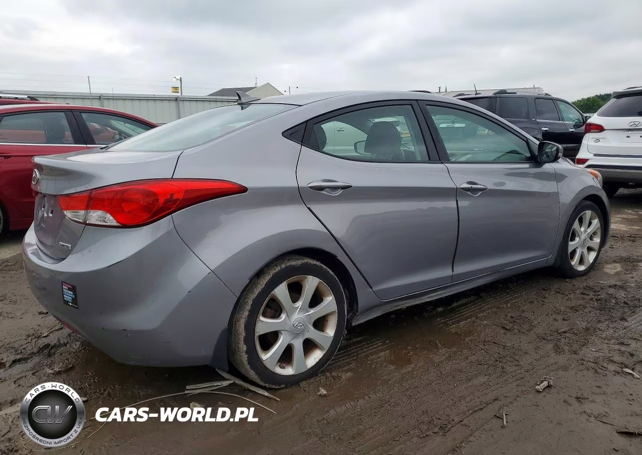 2013 Hyundai Elantra Limited VIN:KMHDH4AE8DU516533 - 3