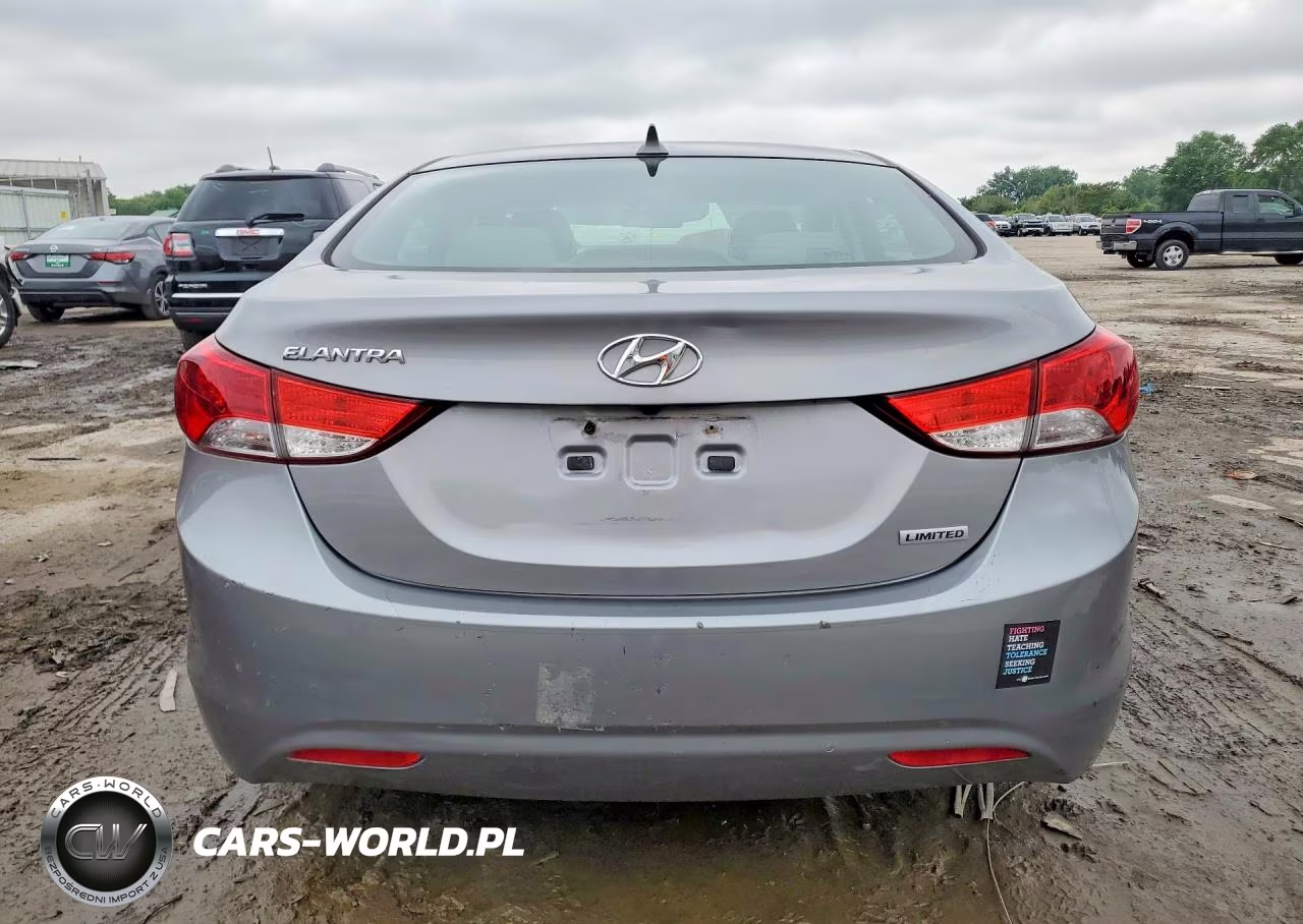 2013 Hyundai Elantra Limited VIN:KMHDH4AE8DU516533 - 6